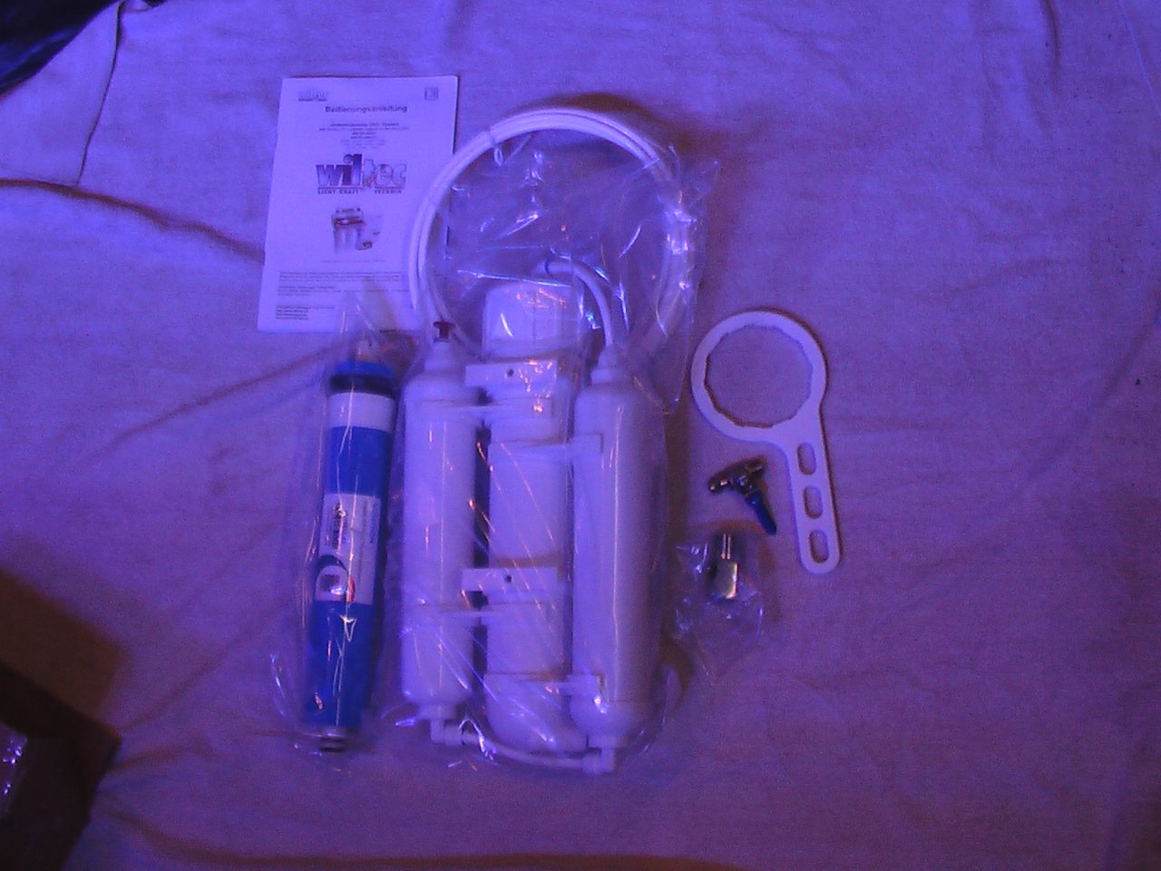 NEU !!!Naturewater 3 stufige Umkehrosmose RO 190 L/Tag 50GPD Osmo - Zubehoer - Zirndorf